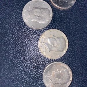 Half dollar coins